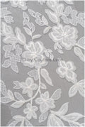 3D Blumen Applikation / 3D Blumen Spitze Applikation / Hochzeitskleid Spitze Applikation / Braut Blatt Applikation / A23-024