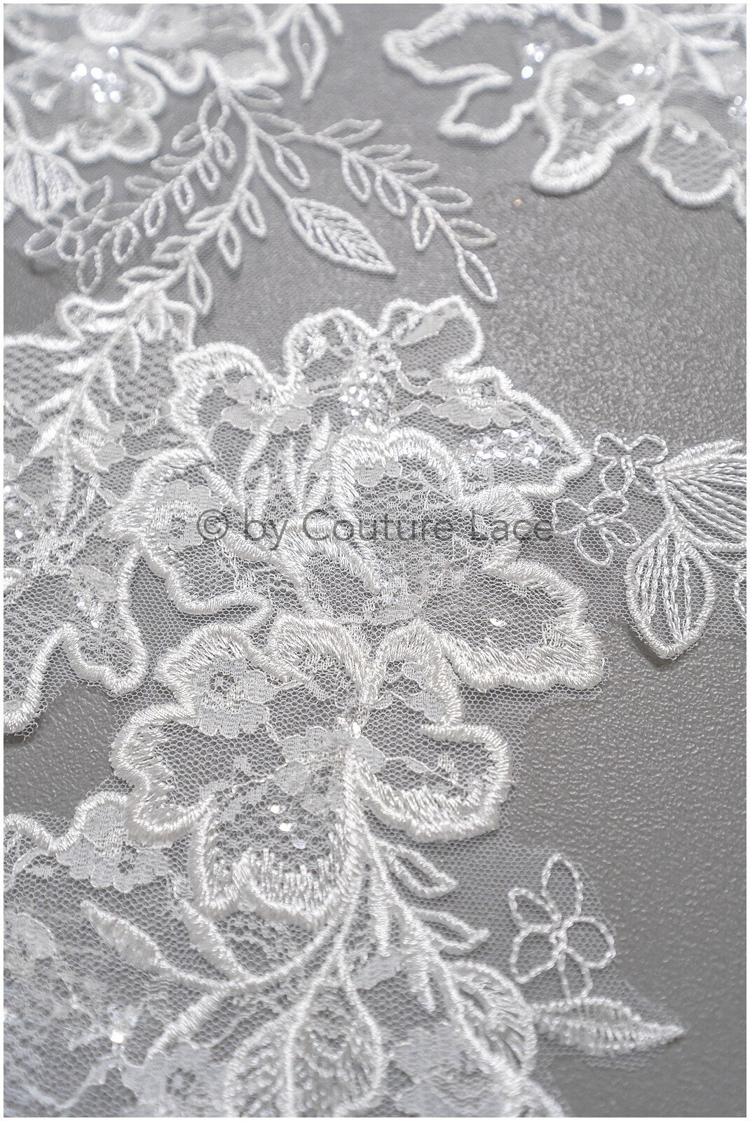 romantische Blumen Applikation/ Blumen Spitzen Applikation/ Hochzeitskleid Spitzen Applikation/ Braut Blatt Applikationen/ A23-321