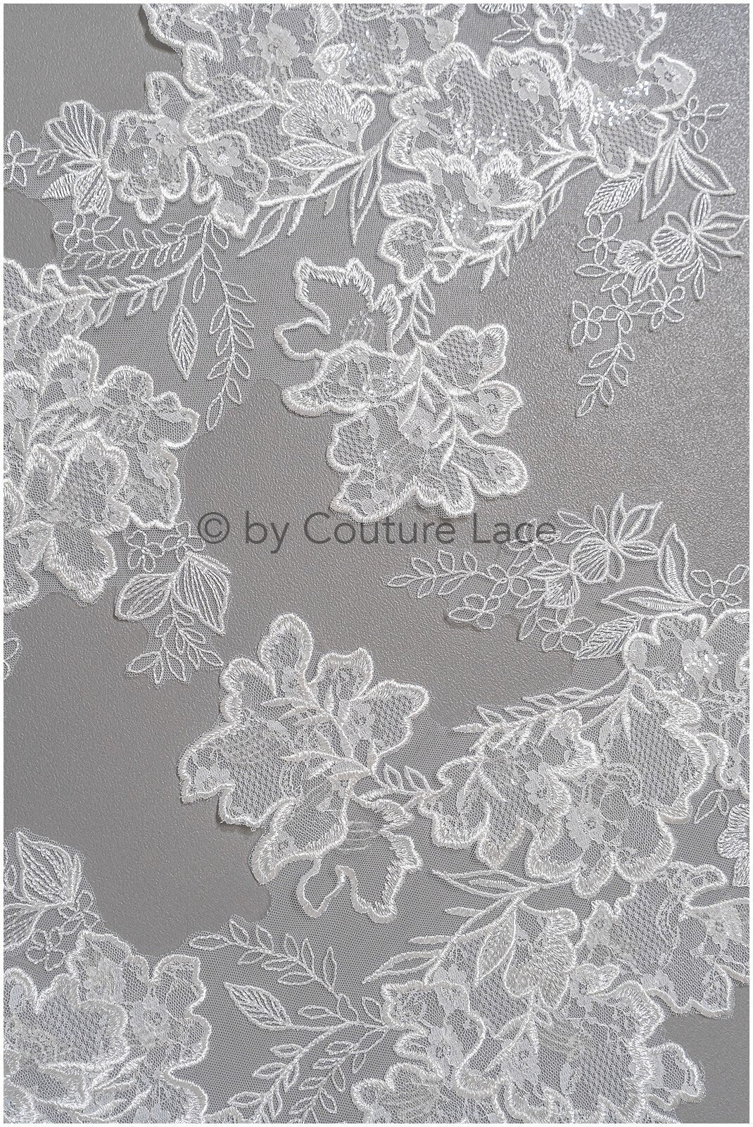 romantische Blumen Applikation/ Blumen Spitzen Applikation/ Hochzeitskleid Spitzen Applikation/ Braut Blatt Applikationen/ A23-321