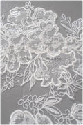Hochzeit Blumen Applikation/ Blumen Spitzen Applikation/ romantisches Kleid Applikationen/ Blatt Applikationen/ A23-322