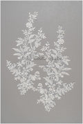 Perlen Blumen Applikation/ Perlen Braut Aufnäher/ Braut Aufnäher/ A23-333