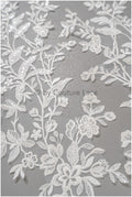 Perlen Blumen Applikation/ Perlen Braut Aufnäher/ Braut Aufnäher/ A23-333
