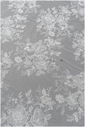 Wunderschöner perlenbesetzter Blumen Spitzenstoff/ Braut Couture Spitzenstoff mit Perlen & Pailletten/ Braut Spitze Off-White// L23-031BD