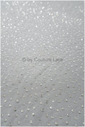 Beautiful tulle fabric with small rhinestones/ Couture fabric with rhinestones/ Swarovski tulle fabric/ Rhinestone tulle// L23-523