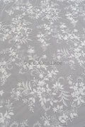 Blumen Braut Spitze Off-White/ Brautspitze Stoff/ Blumen Hochzeit Spitze/ Couture Spitze// L23-028B