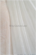 French floral lace/ bridal raschel lace/ French veil lace/ bridal chanitilly lace/ Edwardian lace fabric// L23-086