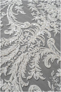 Perlen Spitzenstoff Off-White/ Perlen Brautkleid Spitze mit Perlen/ Couture Spitzenstoff/ Perlen Spitze// L23-514