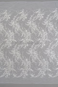 Blumen Braut Spitze Off-White/ florale Brautspitze/ Blumen Hochzeit Spitze/ Couture Spitze// L23-551