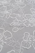 Blumen Braut Spitze Off-White/ Brautspitze mit Blumen/ Blumen Hochzeit Spitze/ Couture Spitze// L23-555