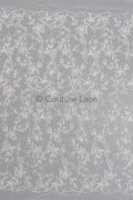 Wunderschöner Perlen Spitzen Stoff/ Couture Spitzenstoff mit Perlen & Pailletten/ romantische Perlen Braut Spitze// L23-019