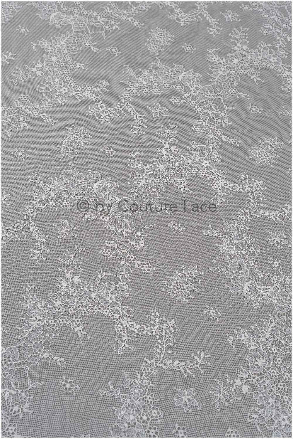 French floral lace/ bridal raschel lace/ French veil lace/ bridal chanitilly lace/ Edwardian lace fabric// L23-131