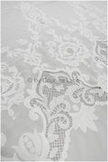 Blumen Braut Spitze Off-White/ Brautspitze mit Blumen/ Blumen Hochzeit Spitze/ Couture Spitze// L23-146