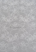 Blumen Braut Spitze Off-White/ Brautspitze mit Blumen/ Blumen Hochzeit Spitze/ Couture Spitze// L23-555