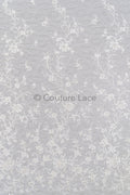 Perlen Spitzenstoff Off-White/ Couture Spitzenstoff/ Braut Spitzenstoff/ Perlen Spitze// L23-577