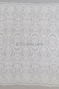 Zierliche florale Spitze Off-White/ geometrische Spitze/ Boho Spitzenstoff/ Vintage Spitze/ verschnörkelte Spitze // L23-585