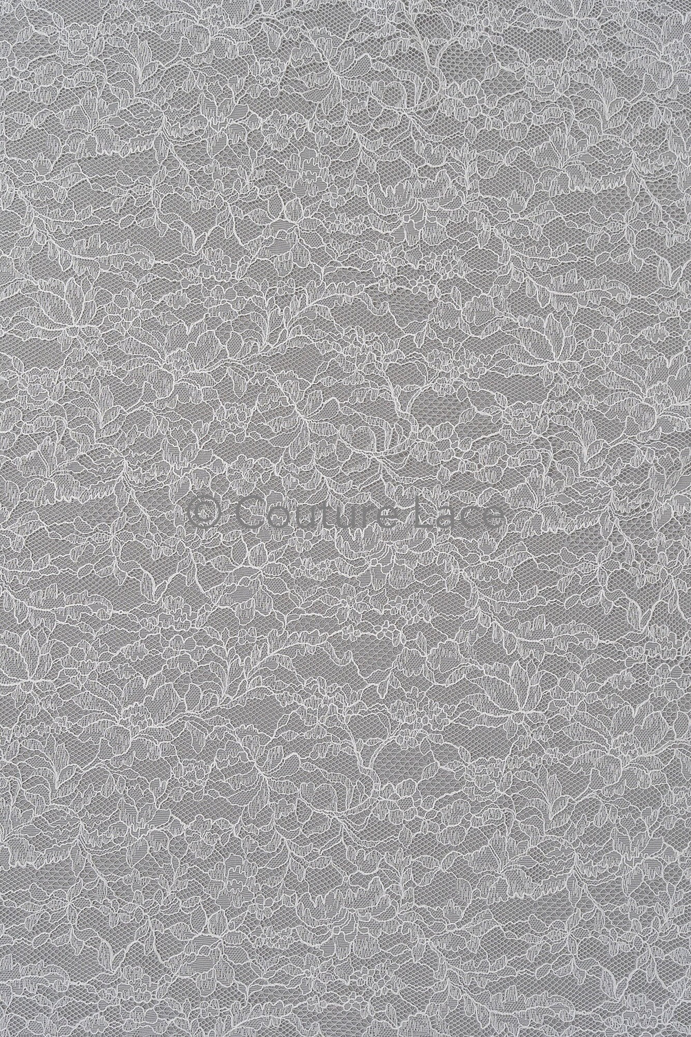 French bridal lace/ floral lace/ off-white bridal lace/ floral wedding lace/ Chantilly lace// L23-165 