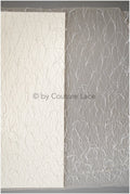 Perlen Spitzenstoff mit Feder/ Spitze mit Perlen & Pailletten/ Champagner nude Spitzenstoff/ romantischer Spitzenstoff/ Hochzeit Spitzenstoff// L23-246