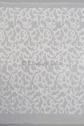 3D Blumen Spitzenstoff Off-White/ Couture Spitze Stoff/ Brautspitze mit Perlen/ Perlen Spitze// L23-570