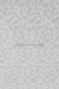 3D Blumen Spitzenstoff Off-White/ Couture Spitze Stoff/ Brautspitze mit Perlen/ Perlen Spitze// L23-570