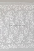 Blumen Spitze Off-White/ romantische Braut Spitze/ französische Brautspitze/ florale Braut Spitze// L23-593
