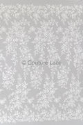 Blumen Spitze Off-White/ romantische Braut Spitze/ französische Brautspitze/ florale Braut Spitze// L23-593