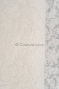 Blumen Braut Spitze Off-White/ Brautspitze mit Blumen/ Blumen Hochzeit Spitze/ Couture Spitze// L23-605
