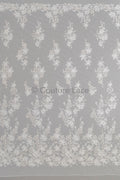 Floral Bridal Lace Off-White/ Bridal Lace/ Floral Wedding Lace/ Couture Lace// L23-606