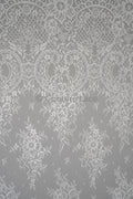 3.3yds French lace/ bridal floral lace material/ off-white bridal lace/ floral wedding lace/ Chantilly lace// L23-615