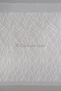 Zarte florale Spitze Off-White/ Braut Spitzenstoff/ Spitzenstoff mit Perlen & Pailletten/ Spitzenmuster// L23-560