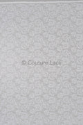 French Floral Lace / Bridal Raschel Lace / French Veil Lace / Bridal Chanitilly Lace / Edwardian Lace Fabric / / L23-170