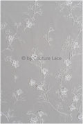 Wunderschöner perlenbesetzter Spitzenstoff/ Couture Spitzenstoff mit Pailletten & Perlen/ florale Brautspitze// L23-567