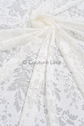 2.9 yds Braut französische Spitze/ florale Braut Spitze/ Off-White Spitze/ florale Hochzeit Spitze/ Chantilly Spitze// L23-613