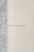 3yds französische Spitze/ Braut florale Spitze/ Off-White Braut Spitze/ florale Hochzeit Spitze/ Chantilly Spitze// L23-620