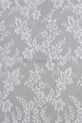 3yds French lace/ bridal floral lace/ off-white bridal lace/ floral wedding lace/ Chantilly lace// L23-621