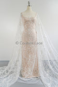 Perlen Spitzenstoff Off-White/ Perlen Brautkleid Spitze/ Couture Spitze Stoff/ Perlen Spitze// L23-622