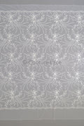 Perlen Spitzenstoff Off-White/ Perlen Brautkleid Spitze/ Couture Spitze Stoff/ Perlen Spitze// L23-622