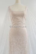 French floral lace/ bridal raschel lace/ French veil lace/ bridal chanitilly lace/ Edwardian lace fabric// L23-623