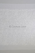 Perlen Spitzenstoff Off-White/ Couture Spitze Stoff / Brautspitze Stoff/ Perlen Spitze// L23-626