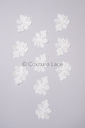Wedding flower applique/ floral lace applique/ romantic dress applique/ leaf applique/ A23-350
