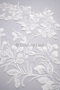 Hochzeit Blumen Applikation/ Blumen Spitzen Applikationen/ romantisches Kleid Applikationen/ Blatt Applikationen// A23-356