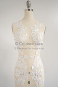 Hochzeit Blumen Applikation/ Blumen Spitze Applikation/ romantisches Kleid Spitzen Applikation/ Braut Blatt Applikationen// A23-359