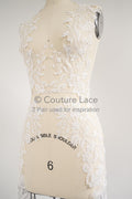 Hochzeit Blumen Applikation/ Blumen Spitzen Applikationen/ romantisches Kleid Applikationen/ Blatt Applikationen// A23-361