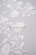 Hochzeit Blumen Applikationen/ Blumen Spitzen Applikationen/ romantisches Kleid Applikationen/ Blatt Applikationen// A23-362