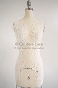 Hochzeit Blumen Applikation/ Blumen Spitze Applikation/ romantisches Kleid Spitzen Applikation/ Braut Blatt Applikationen// A23-367