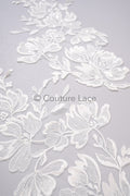 Hochzeit Blumen Applikationen/ Blumen Spitzen Applikationen/ romantisches Kleid Applikationen/ Blatt Applikationen// A23-369