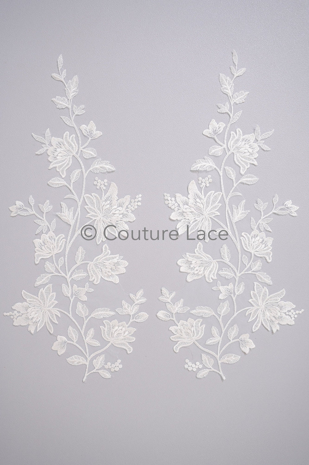 Hochzeit Blumen Applikationen/ Blumen Spitzen Applikationen/ romantisches Kleid Applikationen/ Blatt Applikationen// A23-362