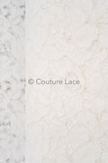 Chantilly lace/ bridal lace/ Raschel lace/ Off-White Boho bridal lace/ bridal lace/ French floral lace// L23-642