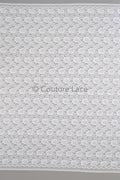 Chantilly Spitze/ Braut Spitze/ Raschel Spitze/ Off-White Boho Brautspitze/ französische florale Spitze// L23-644
