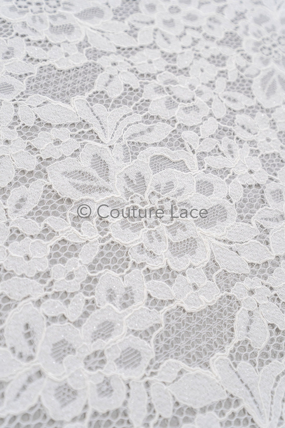 französische Chantilly Spitze/ Braut Spitze/ Raschel Spitze/ Off-White Boho Brautspitze/ französische florale Spitze// L23-645