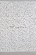 französische Chantilly Spitze/ Braut Spitze/ Raschel Spitze/ Off-White Boho Brautspitze/ französische florale Spitze// L23-645